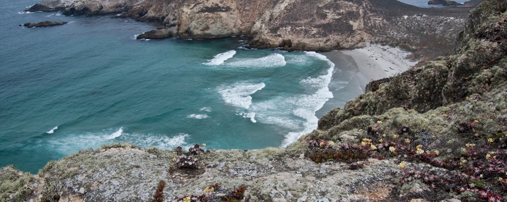 View from San Miguel Island hike. Three-Day Kayak and Hiking Tour of the Channel Islands (San Miguel, Santa Rosa, Santa Cruz)